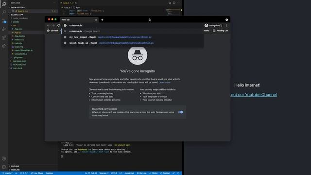 Getting Started with Create React App: Using npx create-react-app смотреть онлайн