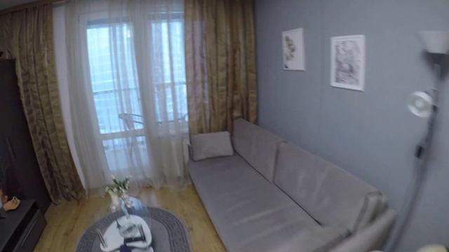 Студия - 27м, 10 этаж / СПб, бульвар Александра Грина, 3 / ЖК Я -Романтик / м. Приморская / Аренда смотреть онлайн