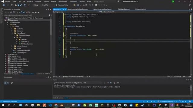 Unity Implementando el esquema de base de datos (Parte 56) смотреть онлайн