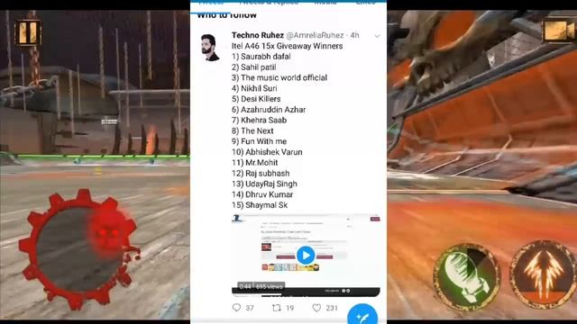 #GiveawayResults Phone Radar Sumsung galaxy s9 giveaway results, Techno Ruhez itel phone Giveaway смотреть онлайн