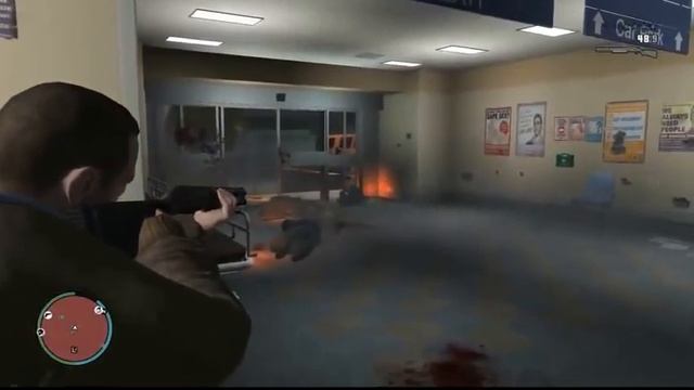 GTA IV Gameplay #7 GTX 460 HAWK смотреть онлайн