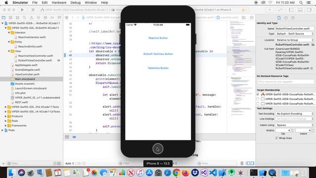 https://youtu.be/GvmYhYj2Q0w RxSwift demo for YouTube смотреть онлайн