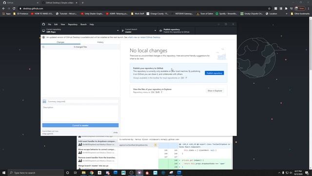 Unity 2019 - Ultimate Battle Royale Series - 2 - Source Control, GitHub Integration! смотреть онлайн