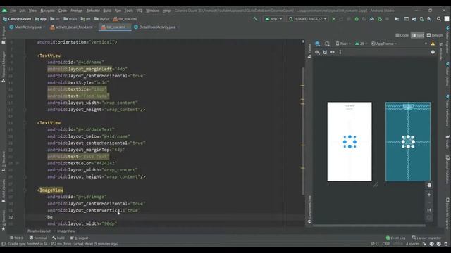 Android Studio | Calories Count Application using SQLite Database | Part 4 #AndroidStudio # Android смотреть онлайн