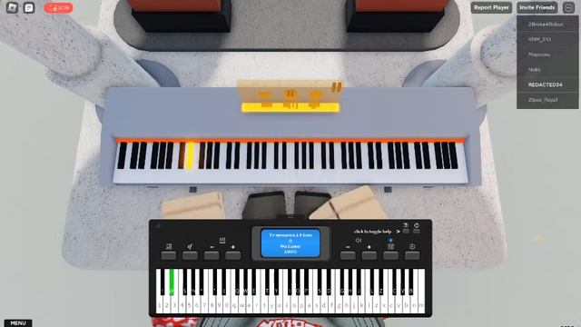 After Dark on Roblox piano смотреть онлайн