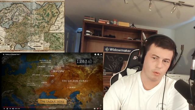 American Reacts History of Russia Part 1 | Epic History TV - McJibbin Reacts смотреть онлайн