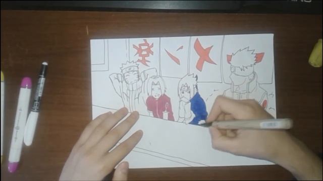 NARUTO [Kakashi, Saske, Sakura, Naruto] #1 смотреть онлайн