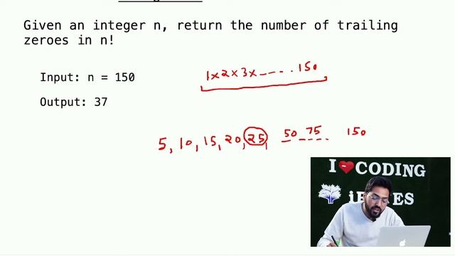 Trailing Zeros in Factorial || C++ смотреть онлайн