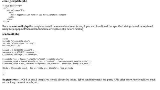 Pass PHP variable from html to php and email template (5 Solutions!!) смотреть онлайн