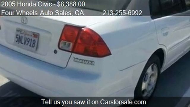 2005 Honda Civic Hybrid - for sale in Upland, CA 91786 смотреть онлайн