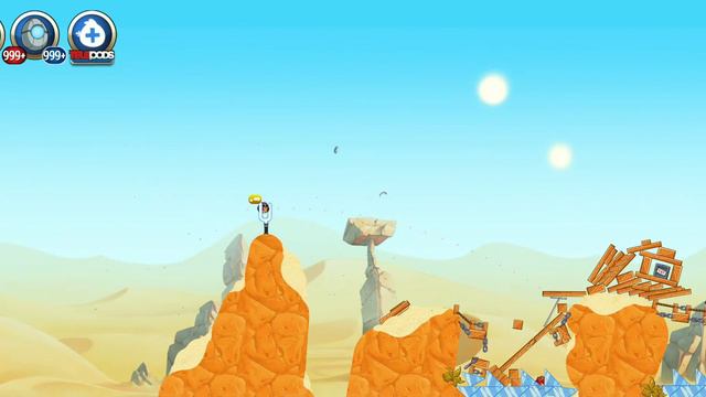 Angry Birds Star Wars 2 - [LEVEL FAILED] смотреть онлайн
