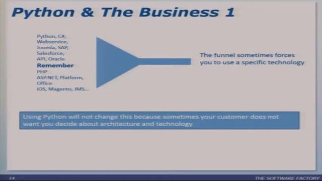P. Büchler- Introducing Python as a main programming language in a company смотреть онлайн
