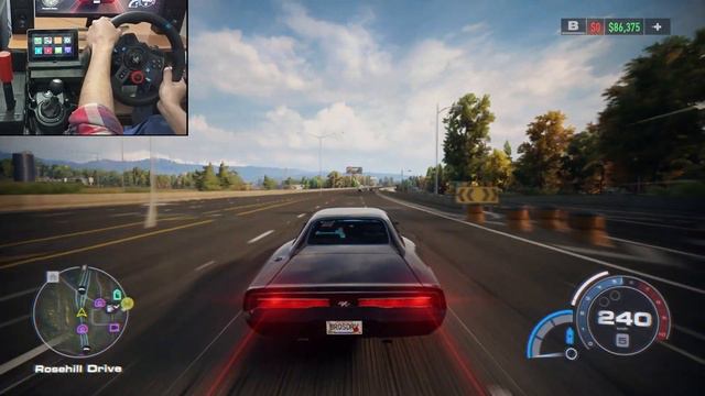 FAST X Vin Diesel's Dodge Charger R/T | NFS Unbound | Logitech g29 gameplay смотреть онлайн