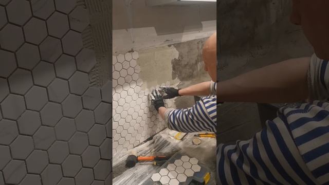 Укладка мазайки. работа должна приносить удовольствие. смотреть онлайн