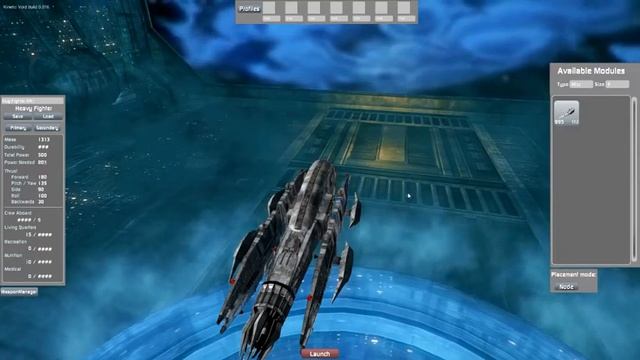 Kinetic Void Design a ship contest (Heavy Fighter) смотреть онлайн
