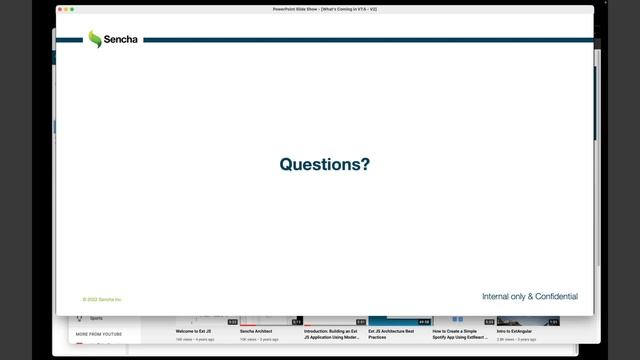 Sencha Ext JS: What's Coming in V7.6 смотреть онлайн
