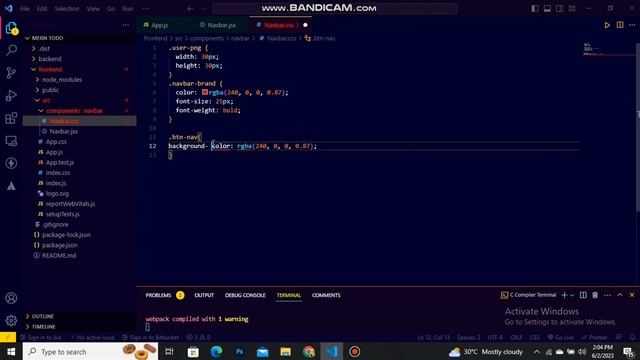 TODO MERN APP | CREATING HOMEPAGE | MERN STACK PTOJECTS | REACT JS | NODE JS | PART-5 | смотреть онлайн
