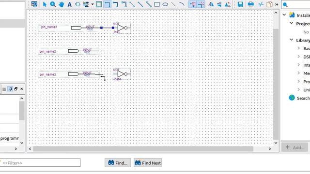 Quartus. Графический редактор