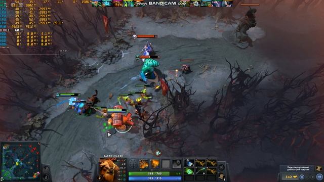 GTX 1060 6GB DOTA 2, I5 2400, Дота2 GTX 1060 6GB