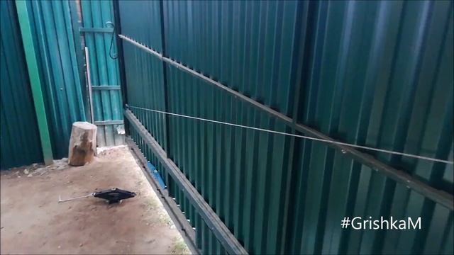 Почему клинят откатные ворота ЧАСТЬ ТРИ. Откатные ворота от А до Я. смотреть онлайн