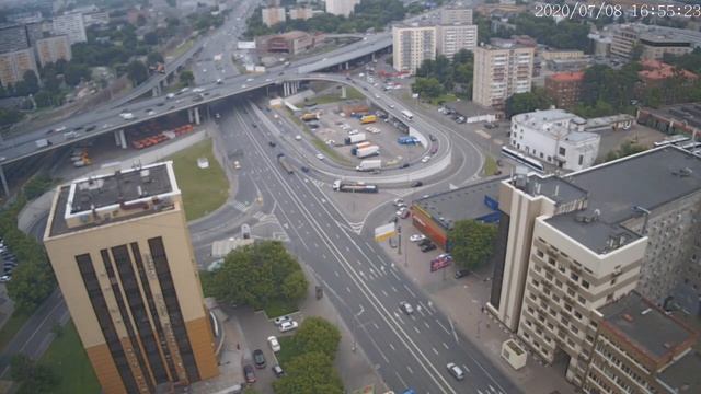 Москва - Нижегородская улица - веб камера 08.07.2020, 13:56