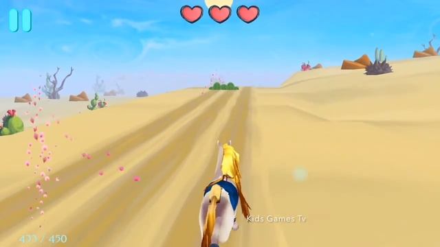 EverRun - Legend of the Horse Guardians - Run with Lily - Gameplay part 3 - Kids Game смотреть онлайн