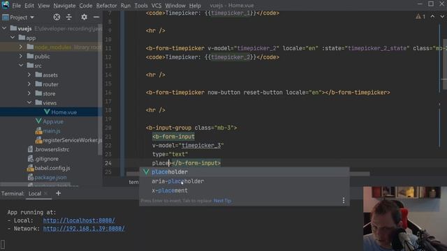Playground with form timepicker in bootstrap-vue for vuejs - bootstrap-vue tutorial смотреть онлайн
