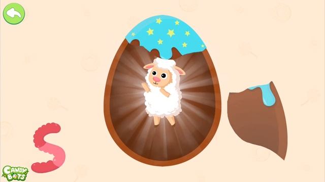 Candy ABC Alphabet Part 2 (Candybots) - Learn A to Z Phonics - Education apps for kids смотреть онлайн