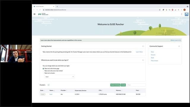 Управление Kubernetes с новой версией SUSE Rancher 2 6 смотреть онлайн