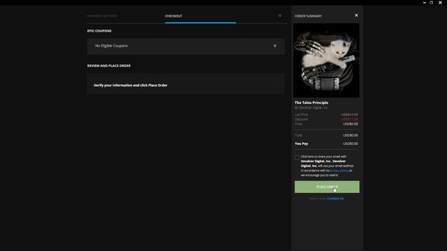 ❌ (ENDED) FREE Game - The Talos Principle смотреть онлайн