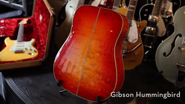 TEST DRIVE: Jason Dennie plays the Gibson Hummingbird Quilt смотреть онлайн