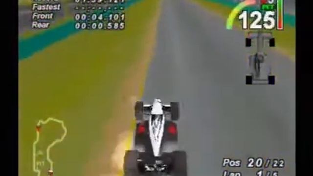 F1 World Grand Prix PS1 смотреть онлайн