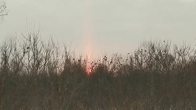Необычный заход солнца. Такого заката я ещё не встречал смотреть онлайн