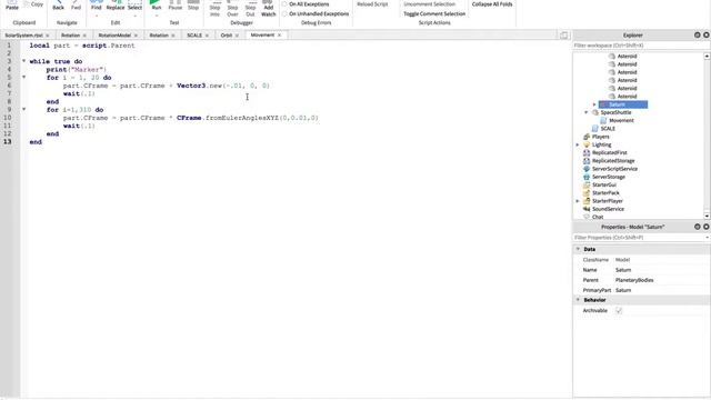 Roblox Studio: CFrame Movement and Rotation for Parts and Models смотреть онлайн