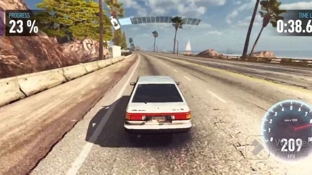 nfs no limits | winning race in xtreme difficulty | toyota ae86 trueno смотреть онлайн