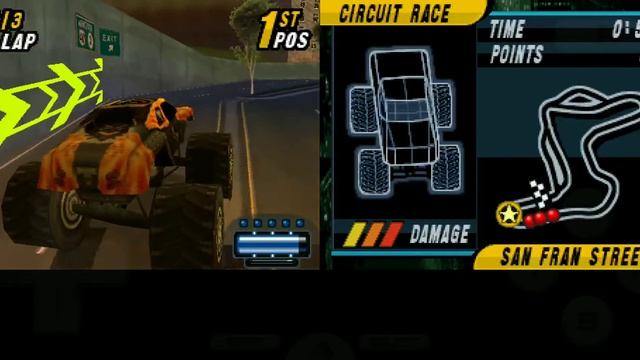 [NDS] Monster Jam - Urban Assault смотреть онлайн