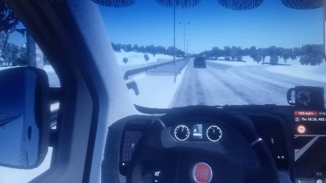 Еду в Калугу Дальнобой в Россию EURO TRUCK SIMULATOR 2 смотреть онлайн