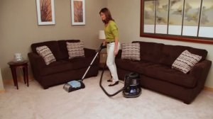 Как почистить ковры с помощью пылесоса Rainbow.