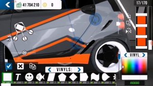 Как сделать топ винил на SMART в car parking multiplayer