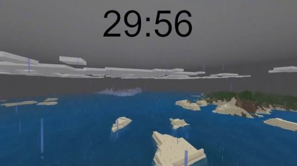 60 MINUTE TIMER. 1 HR TIMER. MINECRAFT TIMER.