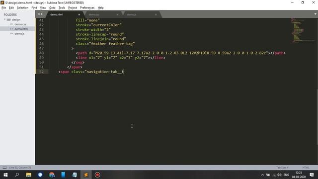 Bottom Icon Navigation Menu Just By Using HTML & CSS смотреть онлайн