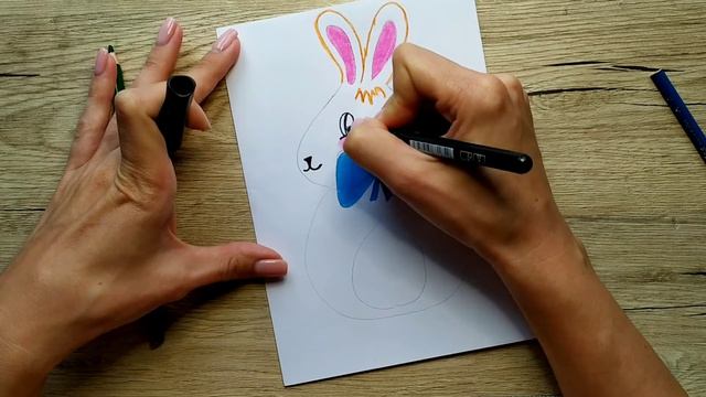 Познавательное рисование для детей с KIDS CLUB ARTY. Видеоурок. Простой рисунок. Кролик смотреть онлайн