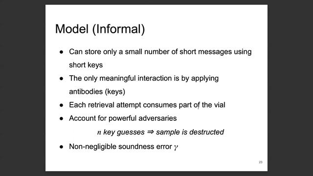 Unclonable Polymers and Their Cryptographic Applications смотреть онлайн
