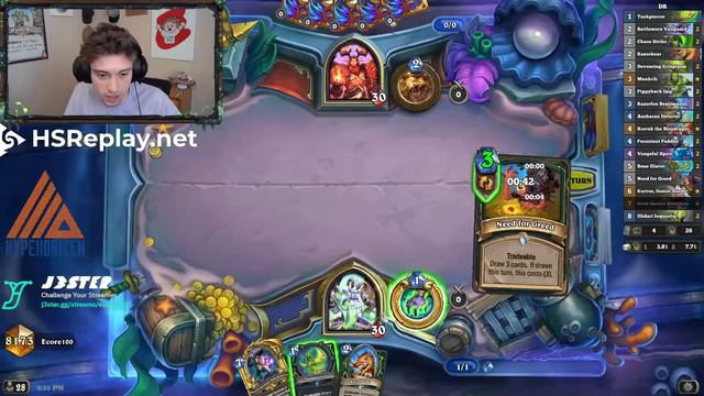 This Deck is Surprisingly Strong - DR DH - Hearthstone смотреть онлайн