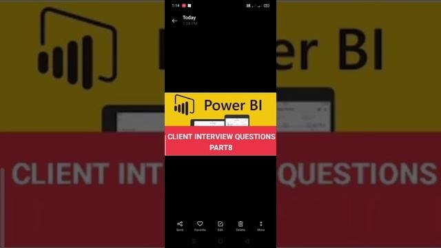 POWER BI CLIENT INTERVIEW QUESTIONS ||PART8#POWERBI смотреть онлайн