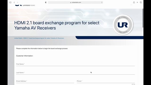 2020 Yamaha AV Receiver HDMI 2.1 Board Exchange Program смотреть онлайн
