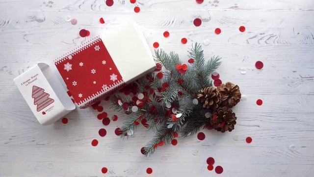 ❄️Новогодний ?набор сладостей в коробке с полиграфическим рукавом смотреть онлайн