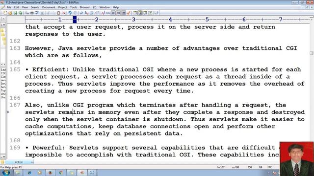 6 What is difference between SERVLET and CGI? | Adv Java Servlet programming Tutorial |advance java смотреть онлайн