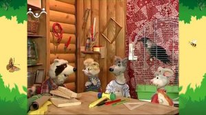 День в Шишкином Лесу. Зубок и ворона