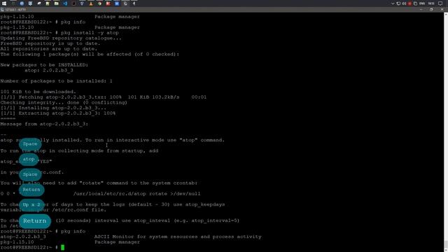 pkg delete - Удаляет пакет тот же, что и remove | FreeBSD 12.2 смотреть онлайн